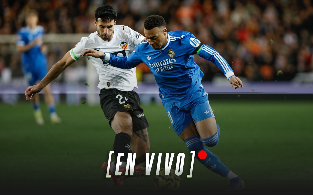 Valencia vs. Real Madrid EN VIVO. Jornada 23 LaLiga 2026 (EFE)