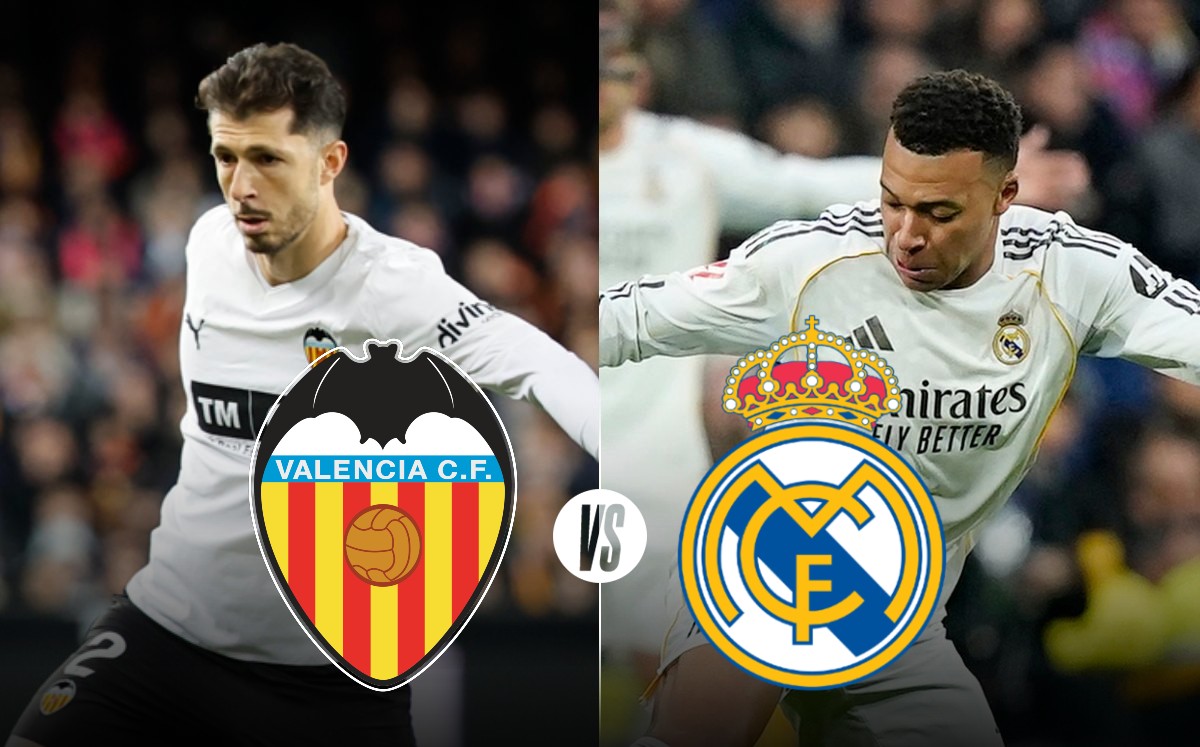 Valencia vs Real Madrid EN VIVO: A qué hora y dónde ver partido de jornada 23 de LaLiga de España 2026