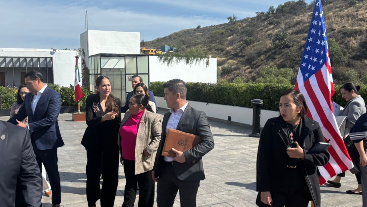 Visita de comitiva estadounidense a Guanajuato. | Juan Carlos Romero.