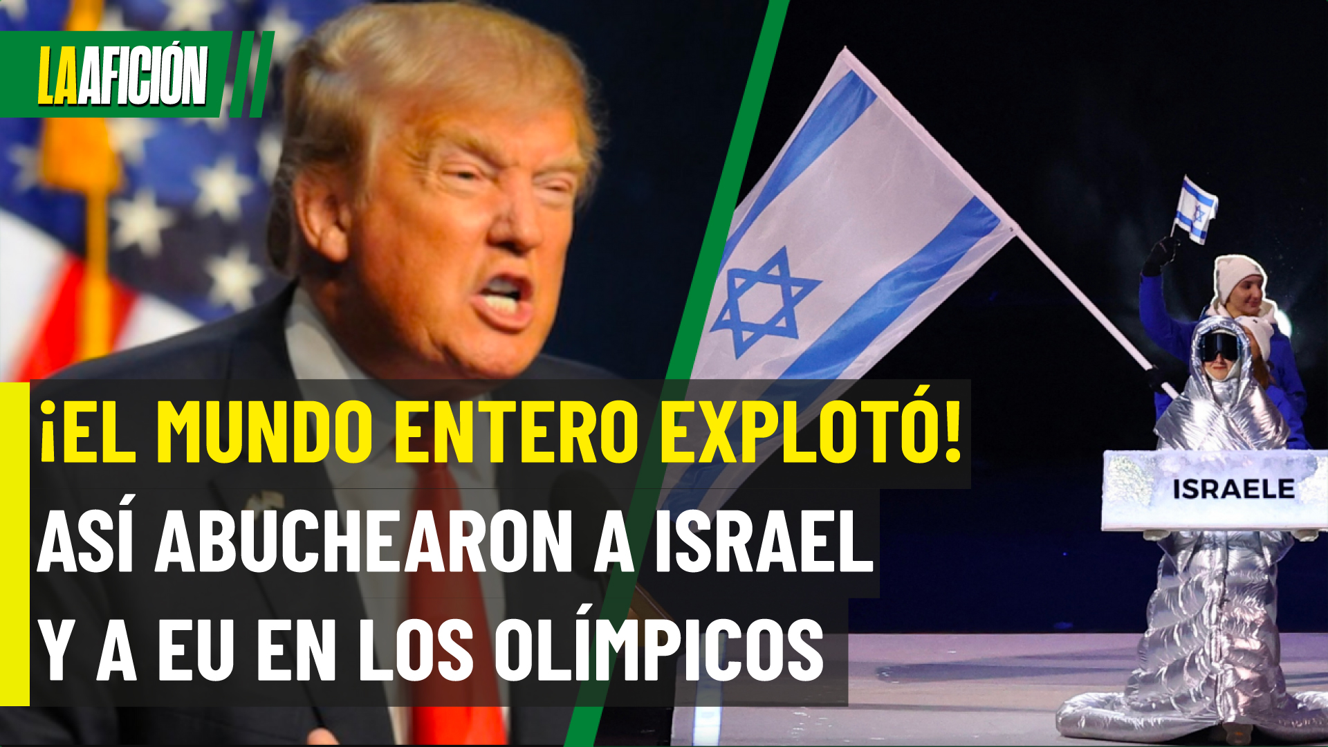 Abucheos a Estados Unidos e Israel marcan la inauguración de Milán-Cortina 2026