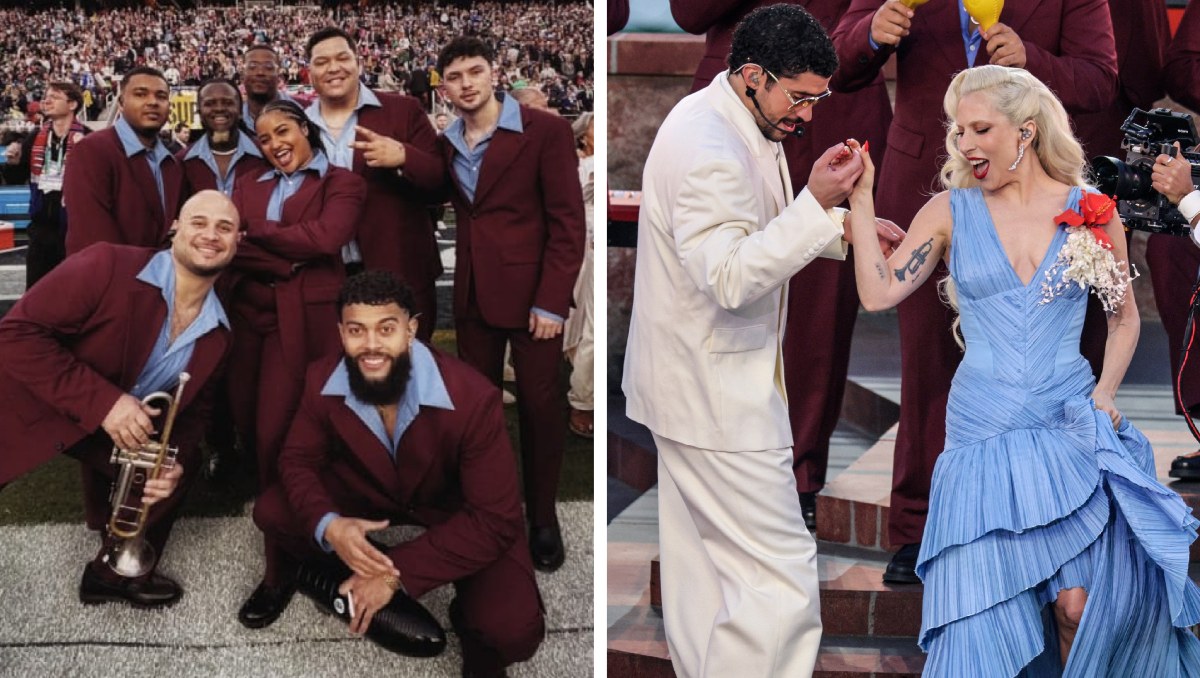 Bad Bunny bailó una pieza de salsa con Lady Gaga durante el Super Bowl | Especial/EFE