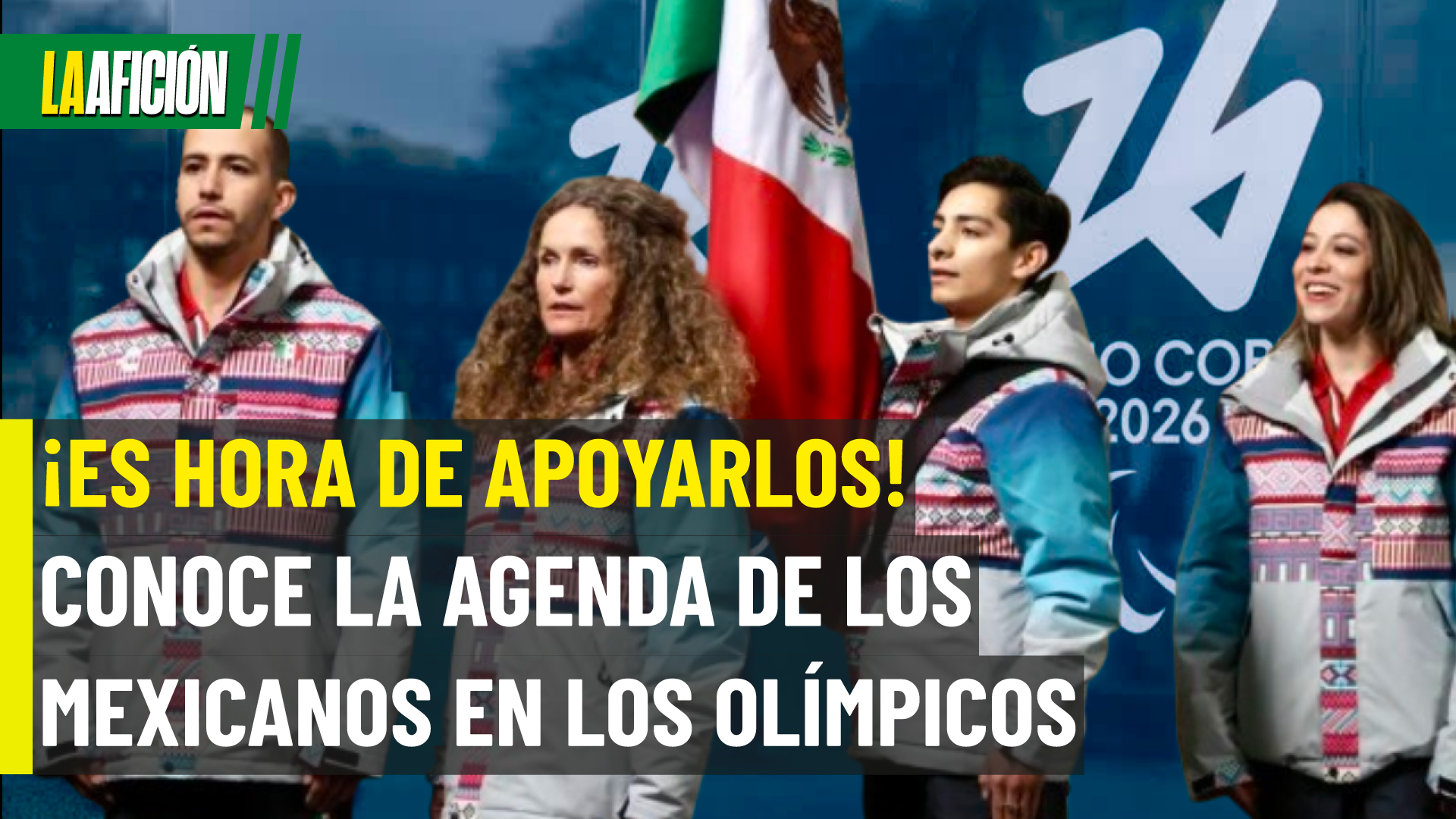 Calendario de los mexicanos en los Juegos Olímpicos de Invierno 2026