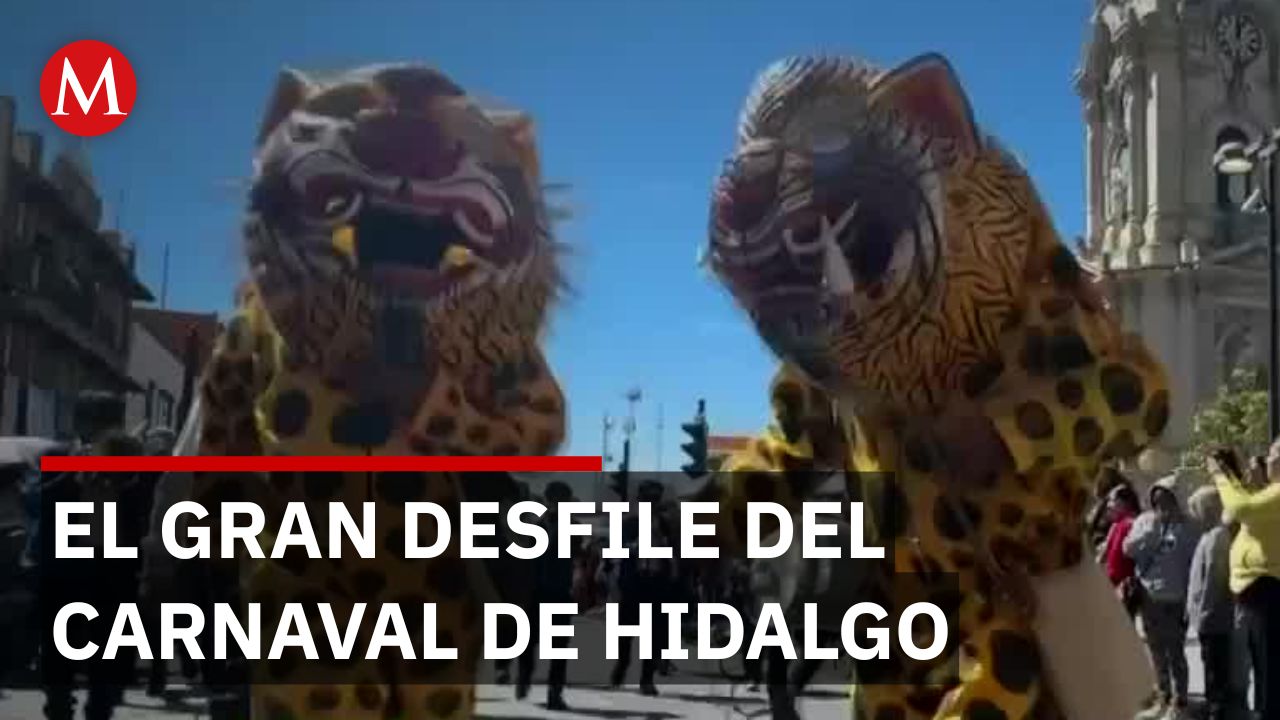 Carnaval de Hidalgo; miles llenan Pachuca de color y tradición