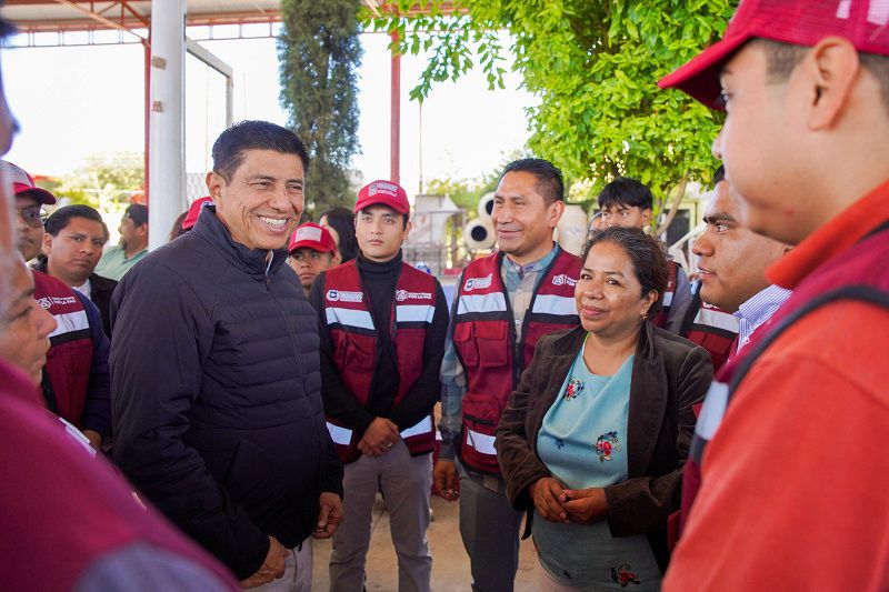 Constata Salomón Jara actividades culturales y deportivas de la estrategia Oaxaca Segura para prevenir violencia en la ciudad capital