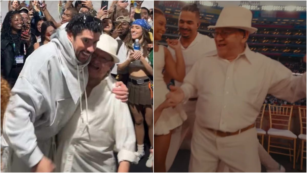 El hombre de 88 años apareció en el show de Bad Bunny | Especial