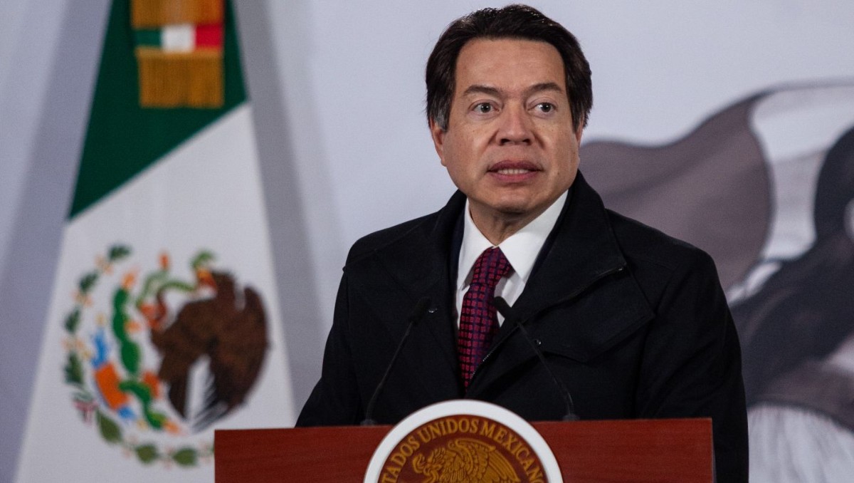 Mario Delgado, secretario de Educación Pública en La Mañanera hoy 9 de febrero | Cuartoscuro