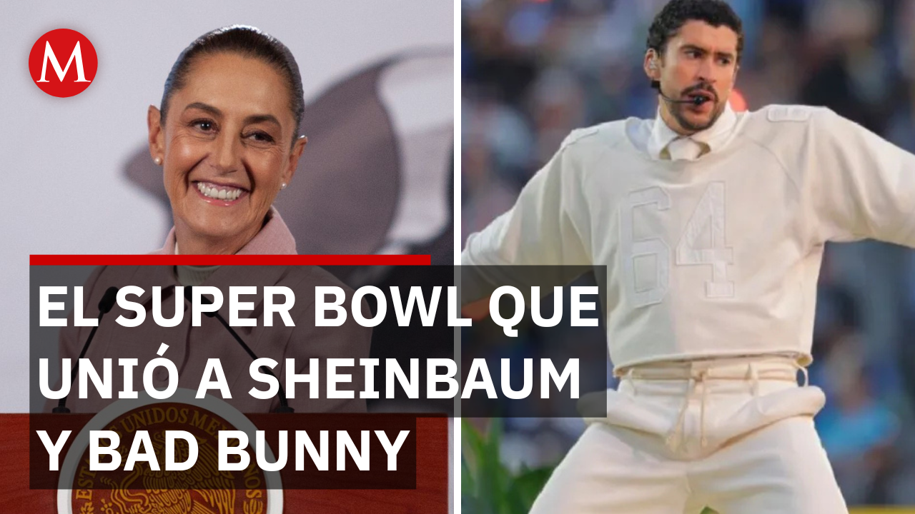 La postura de Sheinbaum ante el mensaje de Bad Bunny en el Super Bowl
