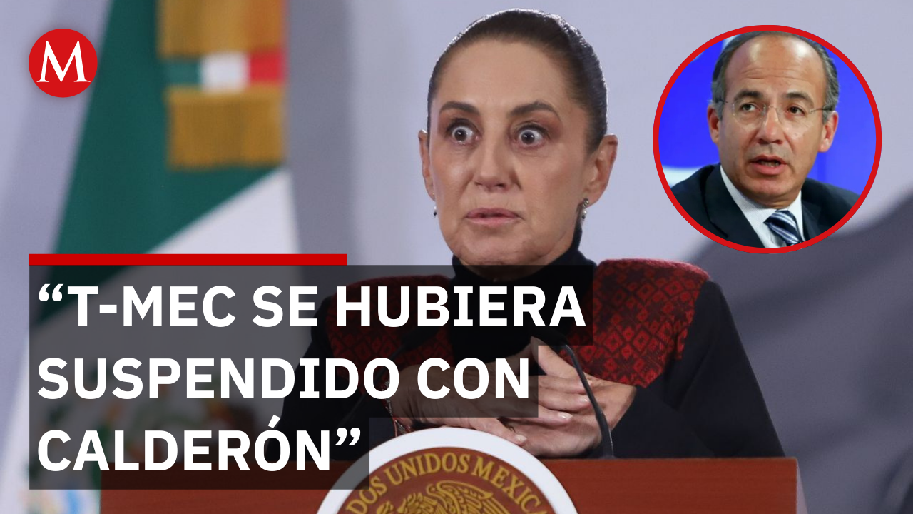 Sheinbaum habla del caso del alcalde de Tequila y critica a Felipe Calderón