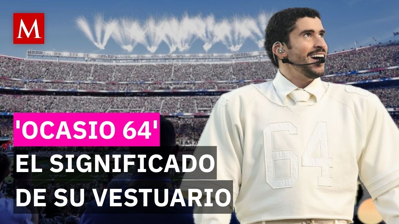 ¿Qué significa ‘Ocasio 64’ en la playera de Bad Bunny que usó en el Super Bowl 2026?