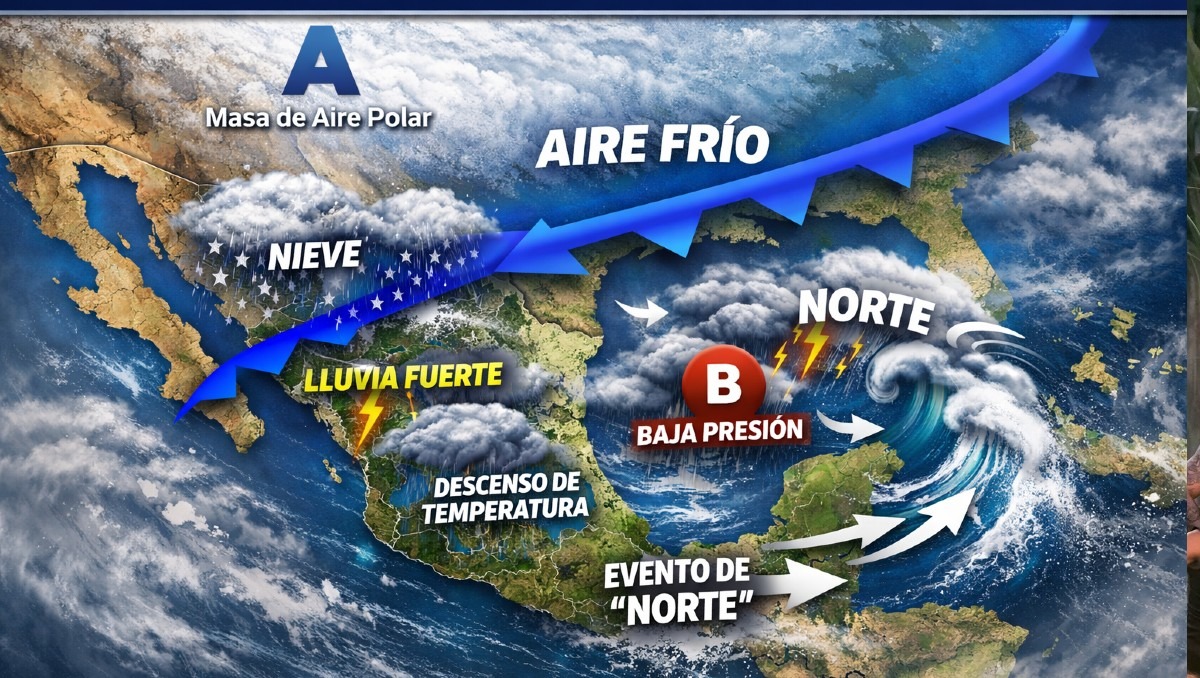 Atención. Frente frío 34 ingresará a México esta semana: ¿Qué estados serán los MÁS afectados por el fenómeno meteorológico? | Lista