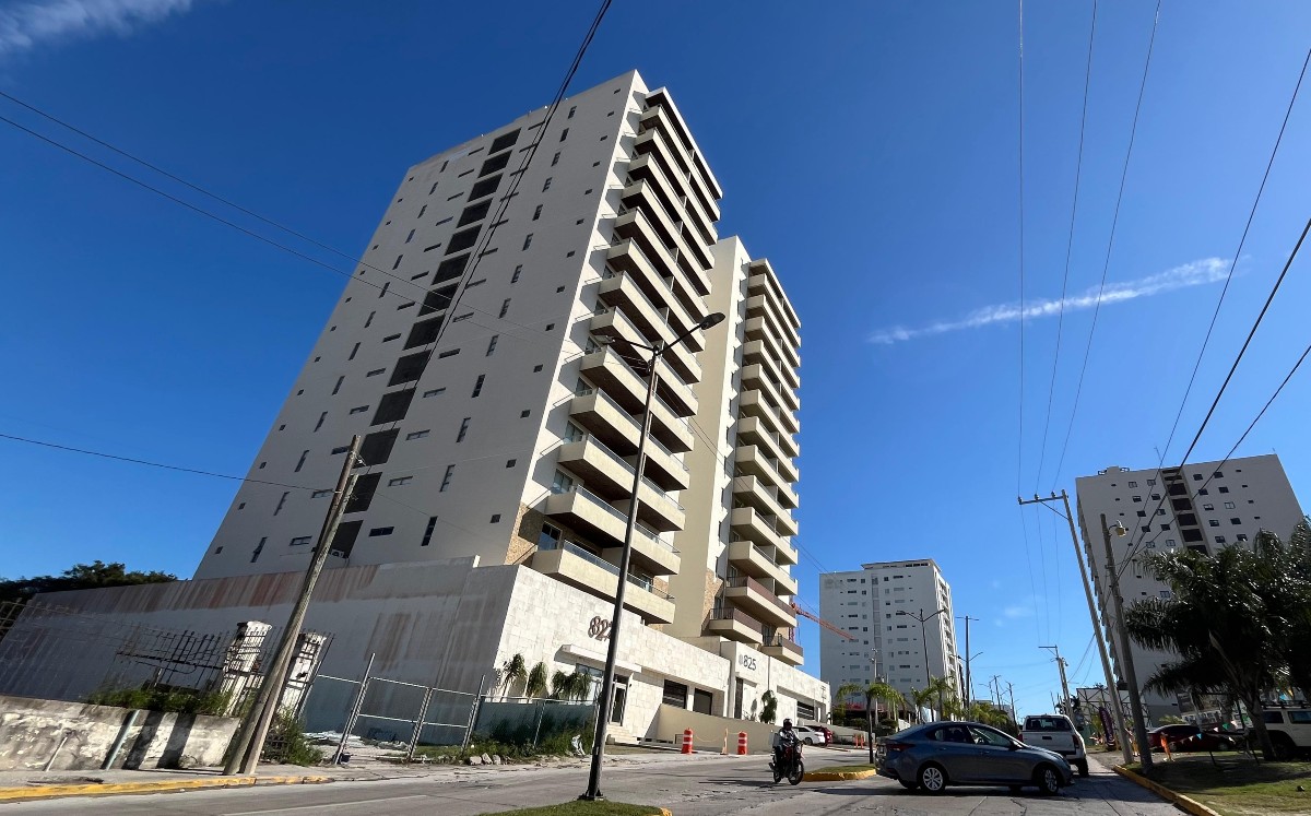 Torres habitacionales en Tampico. | Yazmín Sánchez