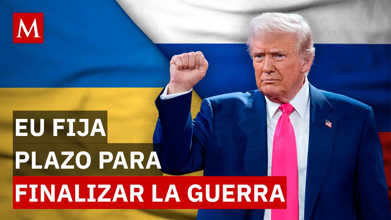 Estados Unidos pone plazo a Rusia y Ucrania para dar fin a la guerra: afirma que ejercerá presión