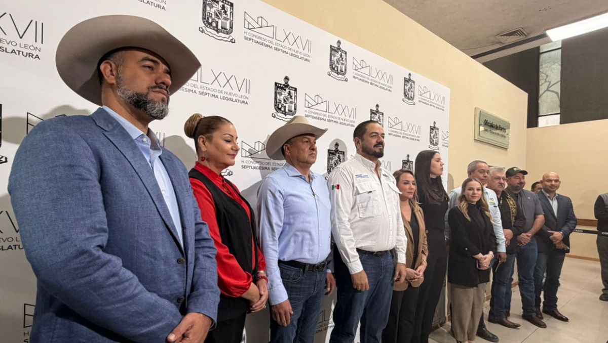 La Unión Ganadera de Nuevo León acudió al Congreso local. Kevin Recio