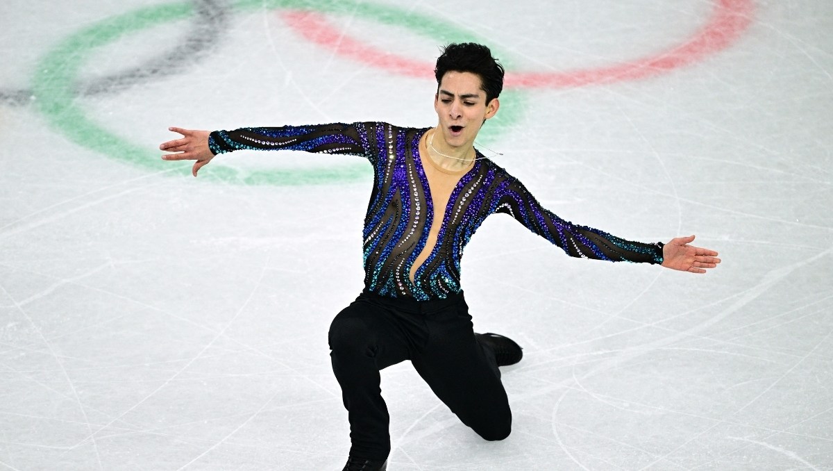 Donovan Carrillo clasifica a la Final de patinaje artístico en Milano-Cortina 2026 (AFP)