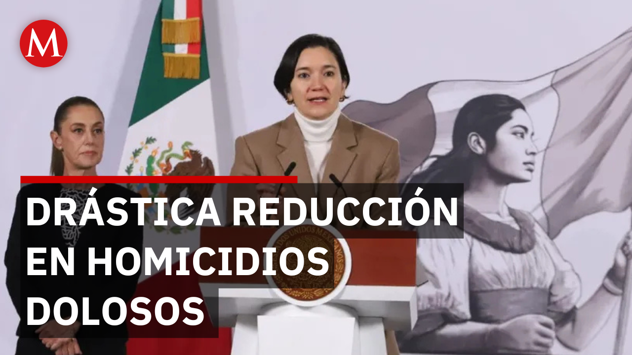 Homicidios dolosos disminuyen 42% frente a finales de 2024: Marcela Figueroa