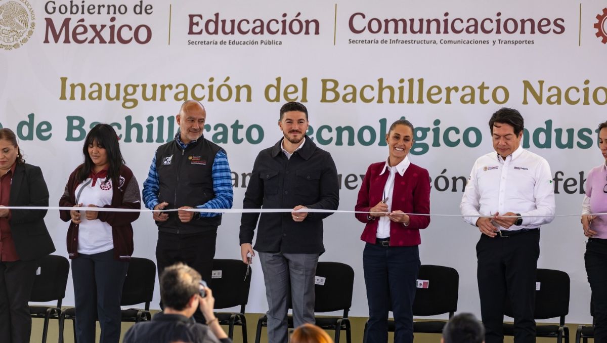 La Presidenta estuvo el pasado fin de semana en la inauguración de un CBTIS. Especial