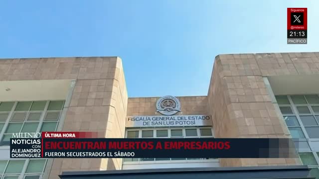 Localizan sin vida a dos empresarios secuestrados en San Luis | Alex Domínguez, 9 de febrero de 2026