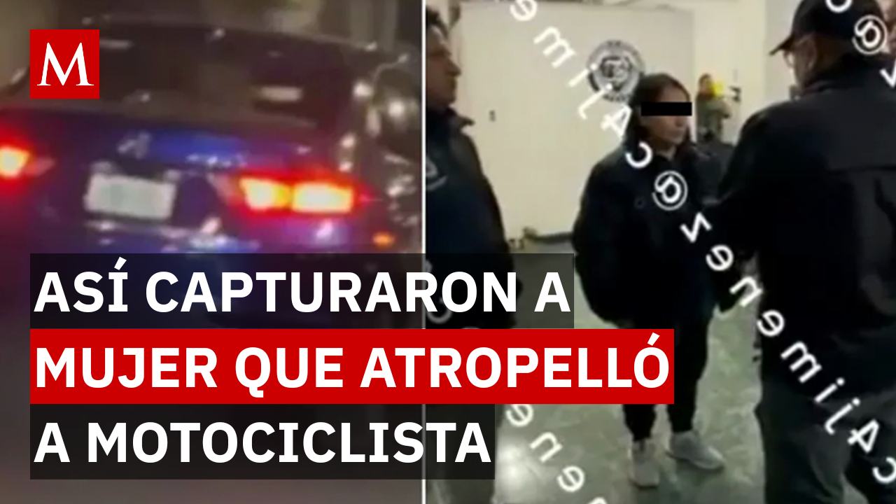 ¿Cómo ocurrió la detención de Gaby 'N'? El caso del motociclista atropellado en Iztapalapa