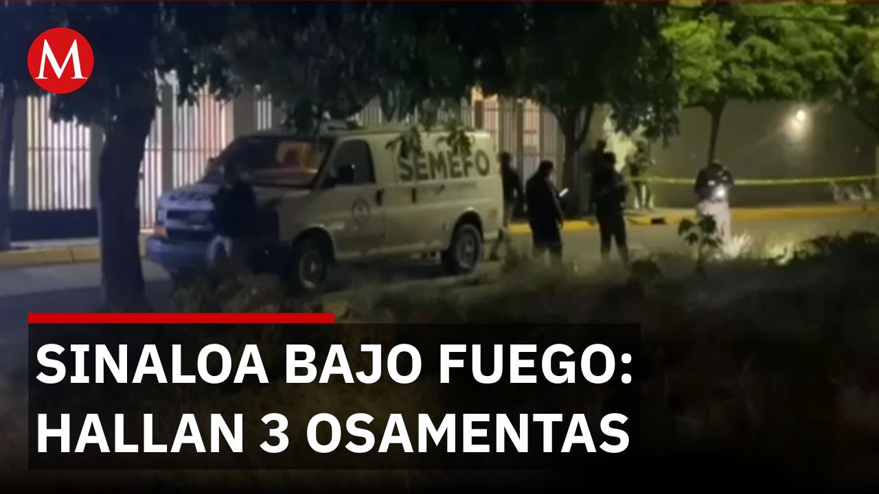 Sinaloa bajo fuego: Hallan 3 osamentas y reportan ola de robos y secuestros