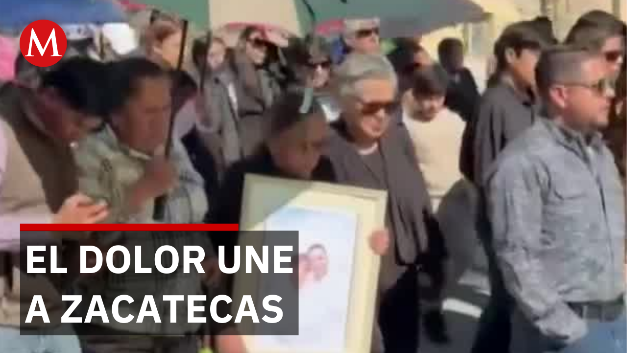 Zacatecas entre llanto y exigencia de justicia: Despiden a mineros asesinados