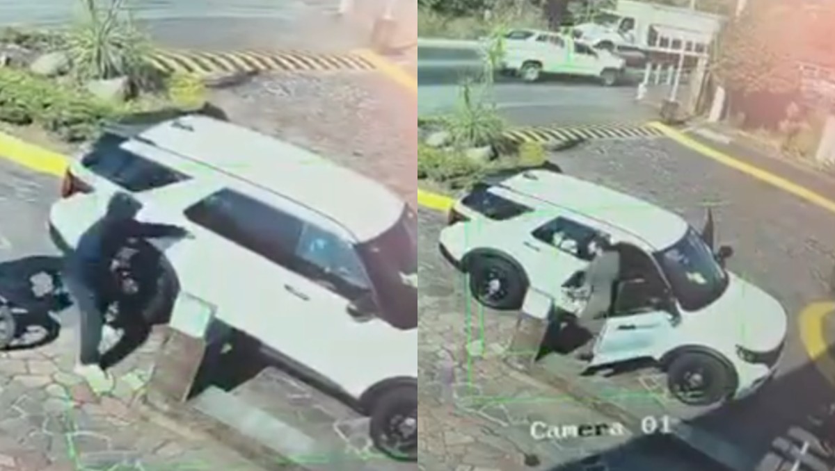 Escoltas frustran asalto en fraccionamiento de Uruapan; delincuentes huyeron con heridas de bala