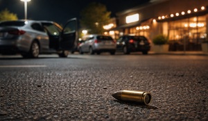 Ataque armado en estacionamiento de una plaza comercial