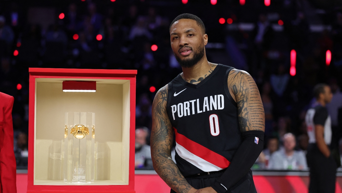 Damian Lillard gana su tercer concurso de triples e iguala récord de la NBA