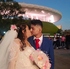 Pareja de recién casados decidieron visitar el Estadio Akron antes del Clásico de Clásicos, pues ambos son aficionados de Chivas