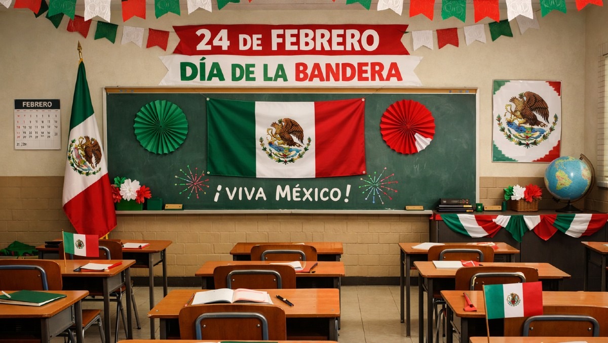 ¿Se suspenden las clases el 24 de febrero por el Día de la Bandera? SEP responde qué pasará este día en México
