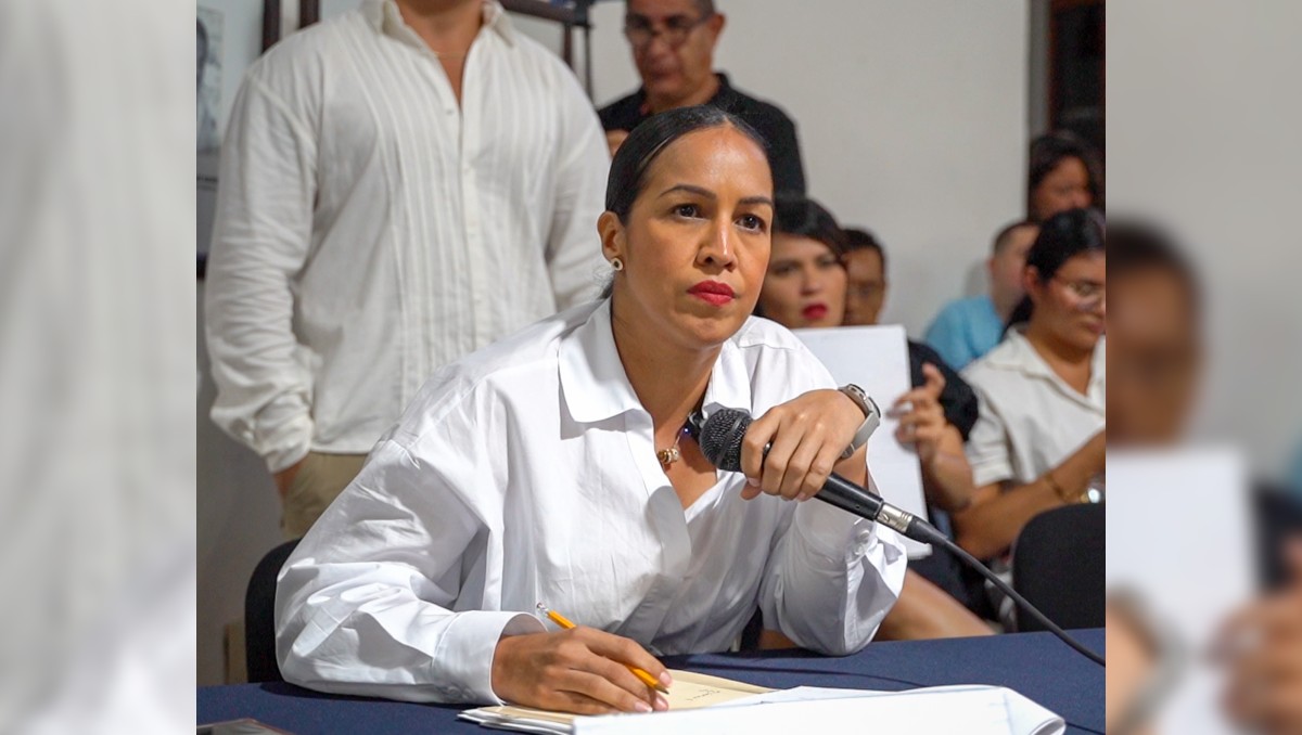 Melissa Madero hizo una denuncia pública contra el alcalde de Puerto Vallarta (Facebook)