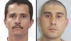 Nemesio Oseguera Cervantes (El Mencho) y Erick Valencia Salazar (El 85)
