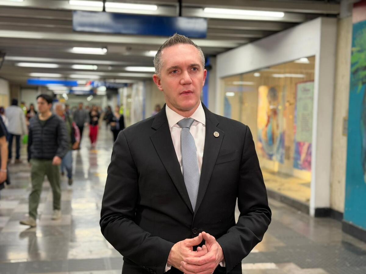 Adrián Rubalcava, director del Metro. | Especial