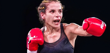 Clara Lescurat, boxeadora argentina, una de las mujeres entrevistadas para el libro ‘Boxeadoras’.