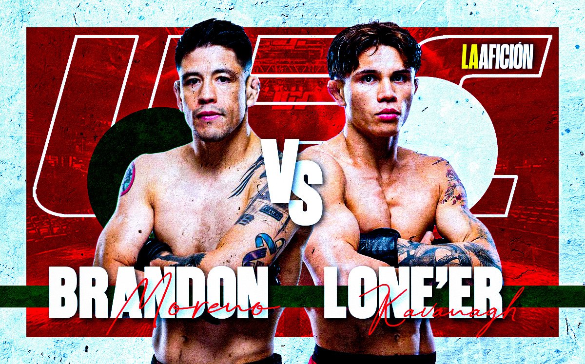 Brandon Moreno vs Lone’er Kavanagh EN VIVO pelea de UFC México 2026 HOY (La Afición)