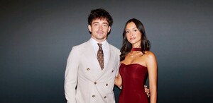 El pioto de Ferrari en la F1, Charles Leclerc se casa con la influencer Alexandra Saint Mleux.