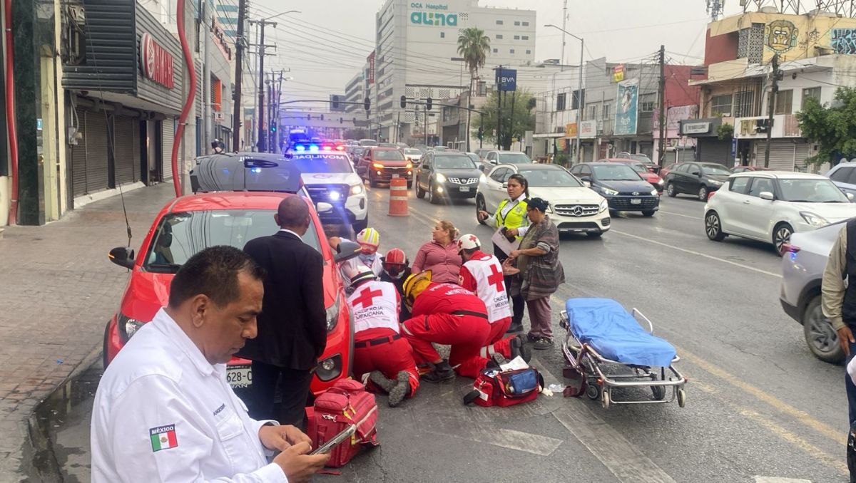 El chofer de la unidad refirió no percatarse que la pieza estaba suelta | Erik Solheim Rocha