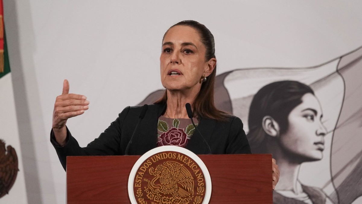Claudia Sheinbaum, presidenta de México, habló sobre la aprobación unánime de la reforma laboral. Foto: Cuartoscuro