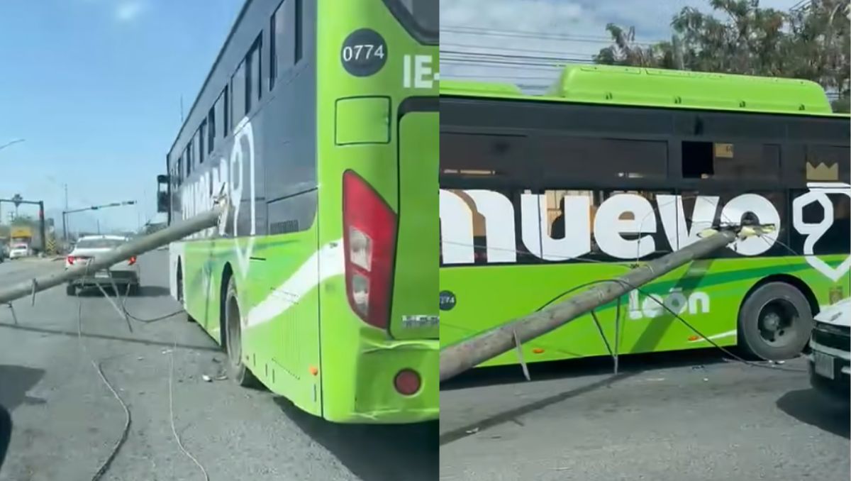 El accidente se registró en el municipio de Guadalupe, Nuevo León. | Especial