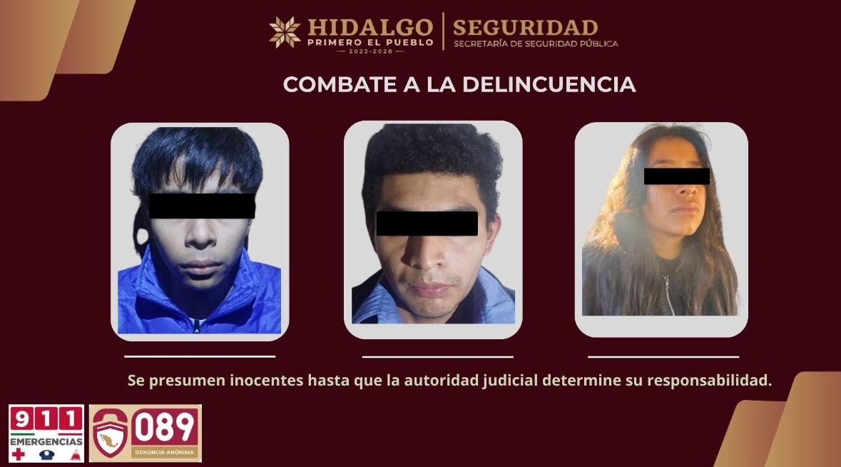 Tras el desmantelamiento de tres puntos de venta de droga, hay tres personas detenidas. (Cortesía)