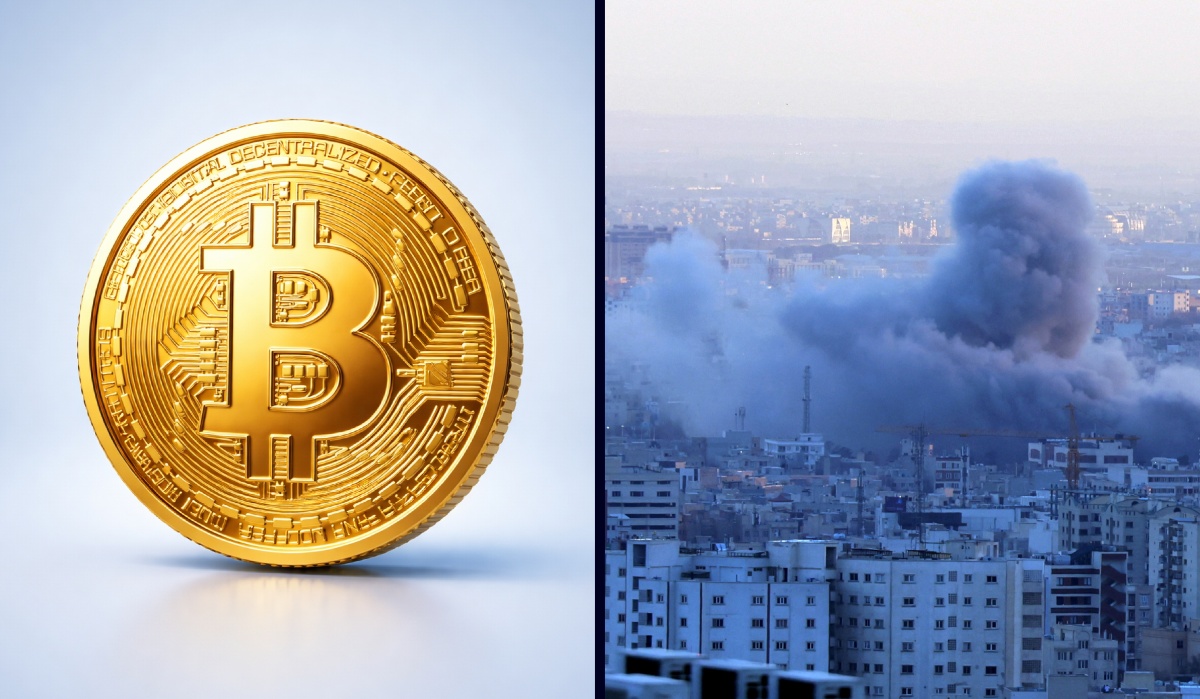 El precio del bitcoin se desplomó tras el inicio de las ofensivas contra Irán | Sora IA/EFE