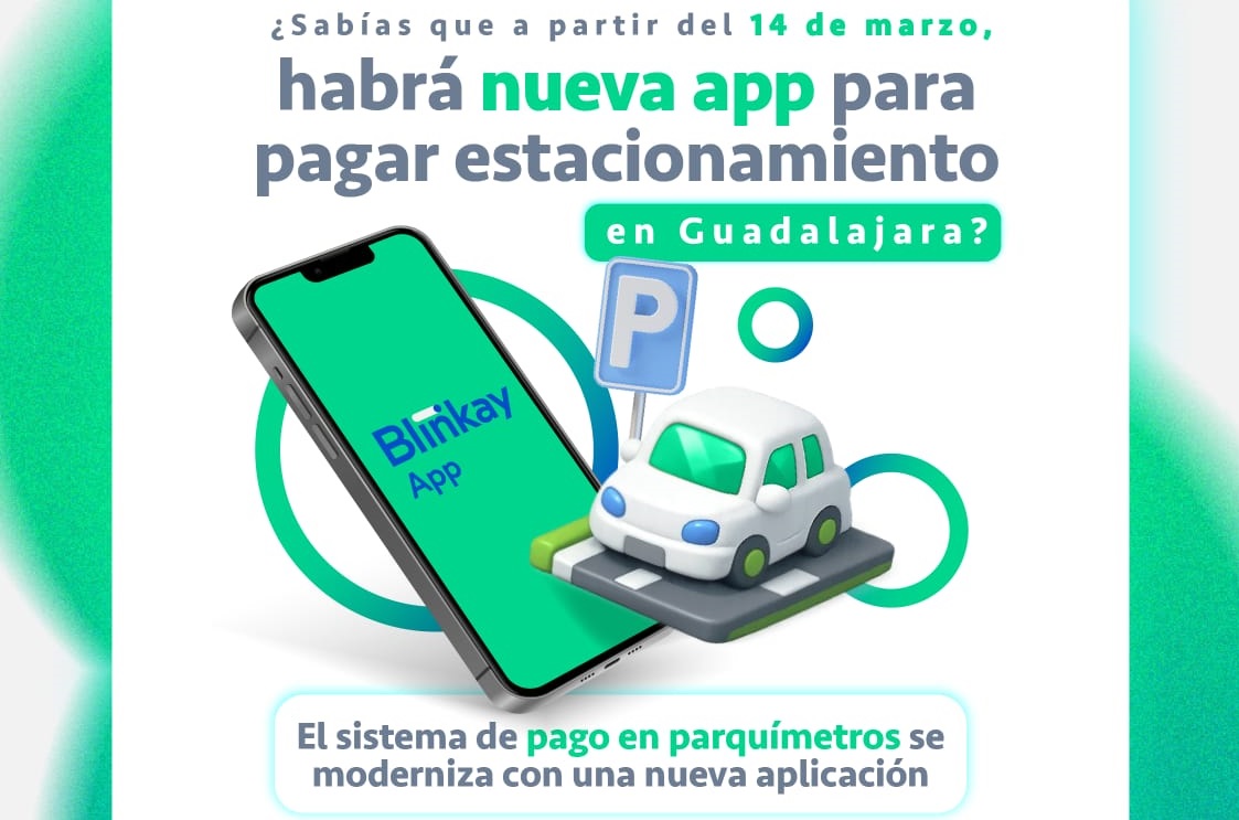 Ahora el pago será través de la app Blinkay. (Especial)