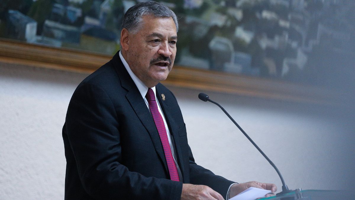 Santos Guzmán,  rector de la Universidad Autónoma de Nuevo León (UANL) | Jorge López