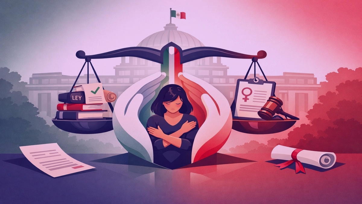 La violencia contra las mujeres es cada vez más reconocida en las leyes mexicanas. | ChatGPT