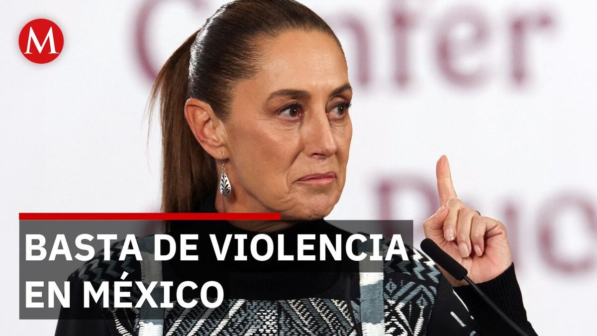 ¡Basta de armas! La enérgica demanda de Sheinbaum a los Estados Unidos.