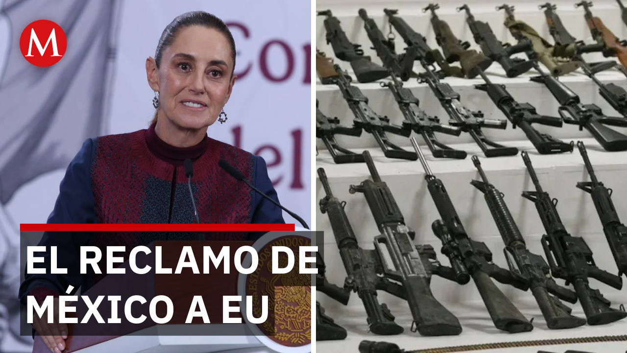 ¡Basta de armas! La enérgica demanda de Sheinbaum a los Estados Unidos.