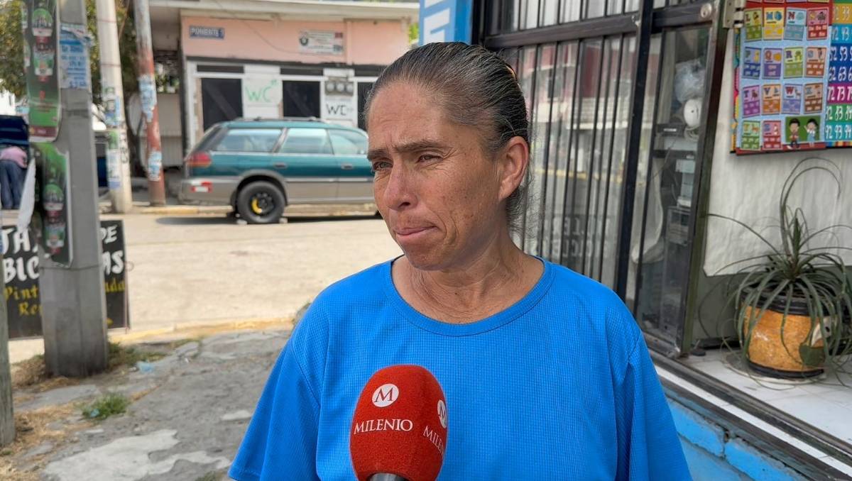 Blanca Esthela, madre de los señalados denunció diversas anomalías en la detención. Foto: Zuleyma García