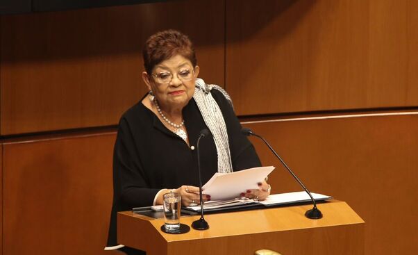 La ex consejera Jurídica de Presidencia asistió hoy al Senado para comparecer tras ser incluida en la terna de la presidenta Claudia Sheinbaum para la FGR.