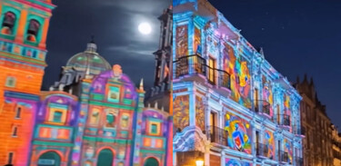 Festival GLOW de arte lumínico llega a Puebla
