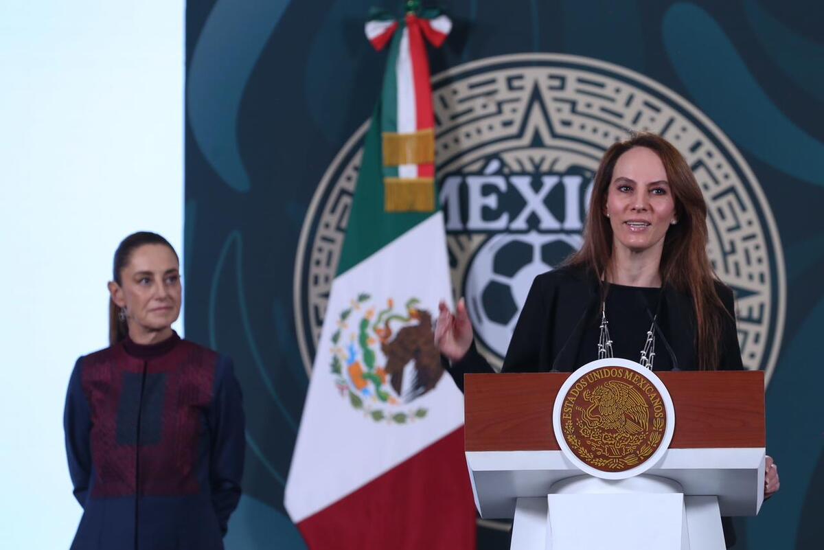 Gabriela Cuevas y Claudia Sheinbaum en La Mañanera del pueblo hoy 5 de marzo | Ariana Pérez
