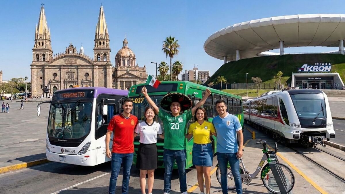 Guía de transporte en Guadalajara: Mundial 2026 (Milenio IA)